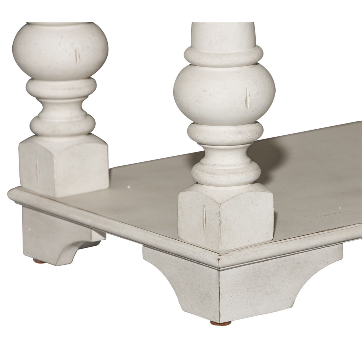 Morgan creek antique shop white sofa table